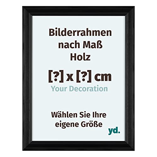 yd. Your Decoration - Bilderrahmen nach Maß - Bilderrahmen aus Holz mit Acrylglas - Antireflex -Lassen Sie sich Ihren Bilderrahmen individuell gestalten - Lincoln von yd.