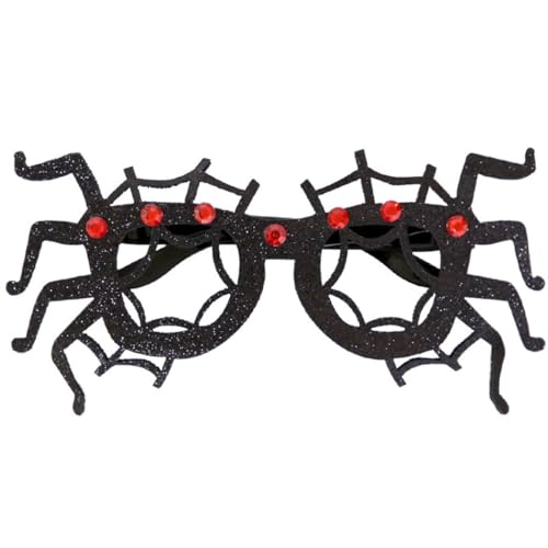 yeeplant Lustige Halloween-Brille aus Filz mit Spinne und Kürbis für Kinder, Cartoon-Brille für Party-Dekoration, wiederverwendbar von yeeplant