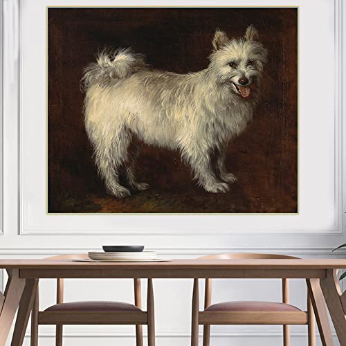 Diamond Painting Kits Thomas Gainsborough《Spitz Dog》 DIY 5D Full Drill Diamond Dots Paintings Picture Arts Home Wall Decor von yhyjyzzjy