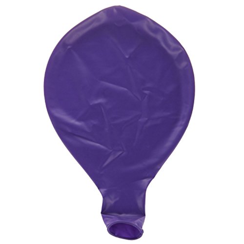yomoe 36-Latexballons (Premium-Helium-QualitäT), 12Er-Pack, ReguläRe Form - Lila von yomoe