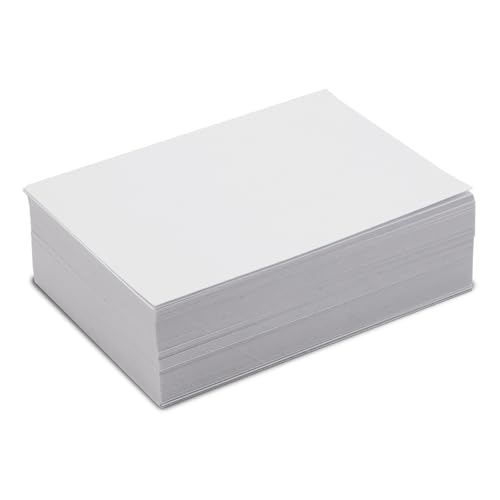 150 Beschriftungsetiketten in weiß Matt I 10 x 7 cm groß I Crack Back-Plus I Premium Haftpapier I zum Beschriften I Klebe Papier Aufkleber selbstklebend bedruckbar I az076 von younikat