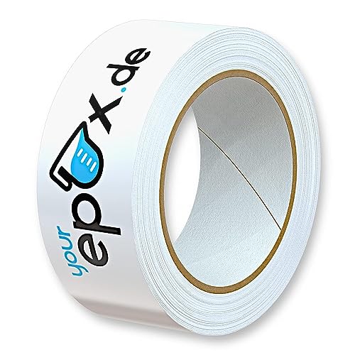 10x Epoxidharz Klebeband Antihaft | Trennklebeband | Formentrennband | Trennfolie | Zubehör | Epoxidband | Releaseband | Antihaftband | Antihaftfolie | Das Hilfsmittel für deine Epoxidharz Projekte von your epox.de