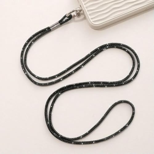 yuzhime Helle Strass Telefon Lanyard Kristall Telefon Fall Kette Riemen Diamant Telefon Anti-verloren Seil Telefon Zubehör von yuzhime