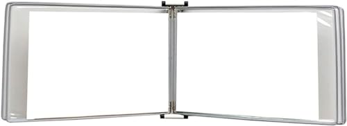 Wandmontierter Aktenhalter, A4, Aktenhalter zur Wandmontage (Größe: 13 x 9 x 2,3 Zoll)(Gray) von zKbaoFCzX