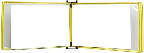 Wandmontierter Aktenhalter, A4, Aktenhalter zur Wandmontage (Größe: 13 x 9 x 2,3 Zoll)(Yellow) von zKbaoFCzX