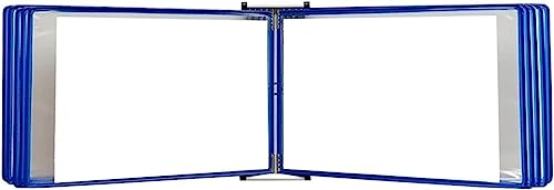 Wandmontierter Aktenhalter, A4, Aktenhalter zur Wandmontage (Größe: 13 x 9 x 3,9 Zoll)(Blue) von zKbaoFCzX