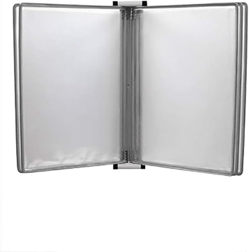 Wandmontierter Aktenhalter, Flipchart-Ständer A4, wandmontierter Aktenhalter (Größe: 13 x 9 x 1,57 Zoll)(Gray) von zKbaoFCzX