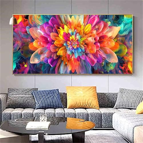 Diamant Painting Bilder Abstrakt Diamond Painting Blume Diamond Painting Erwachsene,Vollbohrer Diamanten Malerei Stickerei,5D Diamond Painting Set Wanddeko Wohnzimmer Lustige Geschenke 80x200cm Z38 von zcscgtrhe