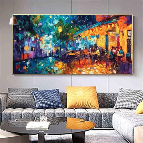 Diamant Painting Bilder Abstrakt Diamond Painting Stadt Diamond Painting Erwachsene,Vollbohrer Diamanten Malerei Stickerei,5D Diamond Painting Set Wanddeko Wohnzimmer Lustige Geschenke 100x200cm Z24 von zcscgtrhe