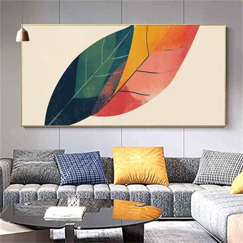 Diamant Painting Bilder Blätter Diamond Painting Doodle Diamond Painting Erwachsene,Vollbohrer Diamanten Malerei Stickerei,5D Diamond Painting Set Wanddeko Wohnzimmer Lustige Geschenke 100x200cm Z710 von zcscgtrhe