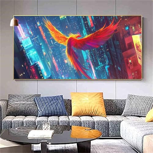 Diamant Painting Bilder Stadt Diamond Painting Phoenix Diamond Painting Erwachsene,DIY Vollbohrer Diamanten Malerei Stickerei,5D Diamond Painting Set Wanddeko Wohnzimmer Lustige Geschenke 80x200cm Z14 von zcscgtrhe