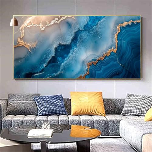 Diamond Painting Abstrakt Diamond Painting Erwachsene,Diamant Painting Bilder Meer DIY Vollbohrer Crystal Art,Diamond Painting Set für Aesthetic Room Decor Personalisierte Geschenke 100x200cm Z31 von zcscgtrhe