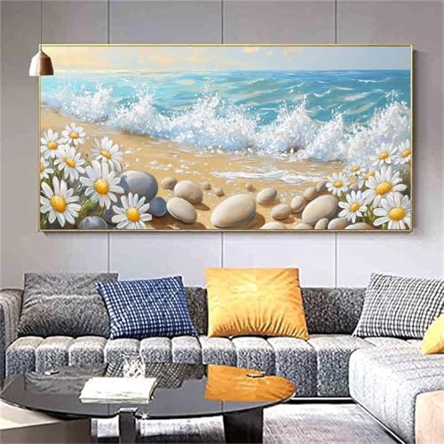 Diamond Painting Erwachsene Blumen,Wasser Diamond PaintingXXL 90x180cm,Malen nach Zahlen Diamant Kinder,5D DIY Full Drill Diamant Kunst Malerei Set Als Geschenk Aesthetic für Wanddekorationen kl--270 von zcscgtrhe