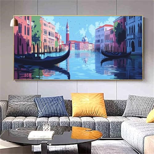 Diamond Painting Erwachsene Landschaft Fräulein Diamond PaintingXXL 100x200cm,Malen nach Zahlen Diamant Kinder,5D DIY Diamant Kunst Malerei Sets Als Geschenk Aesthetic für Wanddekorationen kl--393 von zcscgtrhe