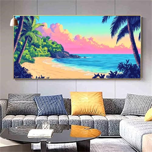 Diamond Painting Erwachsene Landschaft Graffiti Diamond PaintingXXL 100x200cm,Malen nach Zahlen Diamant Kinder,5D DIY Diamant Kunst Malerei Sets Als Geschenk Aesthetic für Wanddekorationen kl--388 von zcscgtrhe