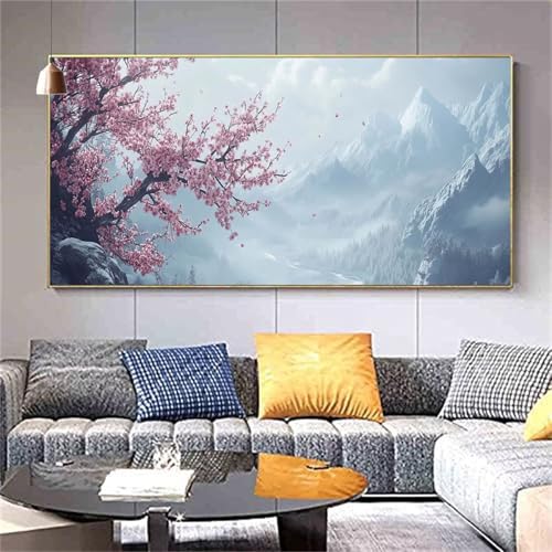 Diamond Painting Erwachsene Landschaft Japan Diamond PaintingXXL 100x200cm,Malen nach Zahlen Diamant Kinder,5D DIY Artdot Diamant Kunst Malerei Set Als Geschenk Aesthetic für Wanddekorationen kl--371 von zcscgtrhe