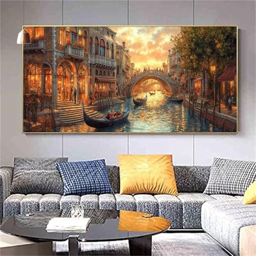 Diamond Painting Erwachsene Landschaft Landleben Diamond PaintingXXL 100x200cm,Malen nach Zahlen Diamant Kinder,5D DIY Diamant Kunst Malerei Sets Als Geschenk Aesthetic für Wanddekorationen kl--392 von zcscgtrhe