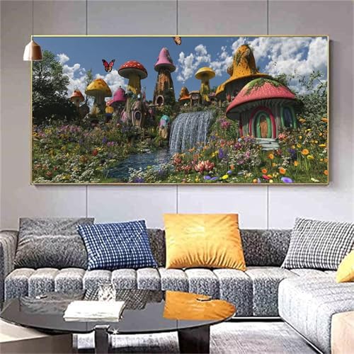 Diamond Painting Erwachsene Landschaft Pärchen Diamond PaintingXXL 100x200cm,Malen nach Zahlen Diamant Kinder,5D DIY Diamant Kunst Malerei Sets Als Geschenk Aesthetic für Wanddekorationen kl--367 von zcscgtrhe