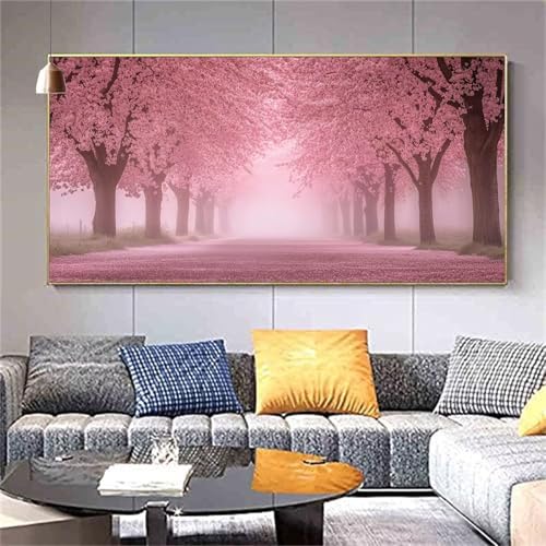 Diamond Painting Erwachsene Landschaft Wald Diamond PaintingXXL 100x200cm,Malen nach Zahlen Diamant Kinder,5D DIY Artdot Diamant Kunst Malerei Set Als Geschenk Aesthetic für Wanddekorationen kl--384 von zcscgtrhe