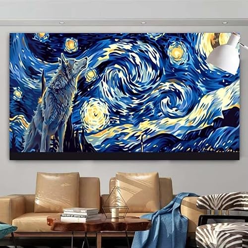 Diamond Painting Erwachsene Set,5D DIY Diamant Painting Bilder Abstrakt,Tier Full Diamant Malerei Cross Stitch Stickerei Set Anfänger,Diamant Painting Geschenk Zuhause Wanddekoration 30x60cm X-33 von zcscgtrhe