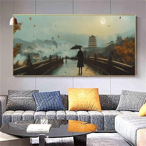 Diamond Painting Erwachsene Städte Landschaft Diamond PaintingXXL 100x200cm,Malen nach Zahlen Diamant Kinder,5D DIY Diamant Kunst Malerei Sets Sets Als Geschenk Aesthetic für Wanddekorationen kl--15 von zcscgtrhe