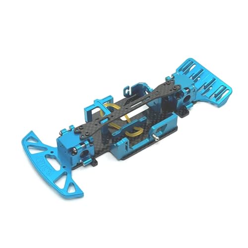 zhangZR Metallautorahmen-Halbzeuge, for Wltoys 1/28 284131 K969 K979 K989 K999 RC-Car-Upgrade-Teile(Blue) von zhangZR