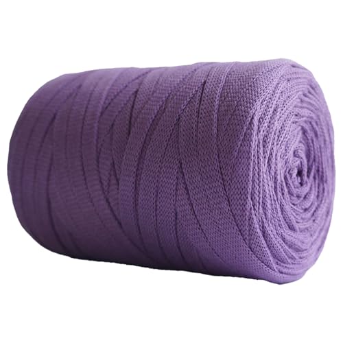 250G/100M Tshirtgarn Zum Häkeln, 7MM Tshirt Garn Ribbon Yarn T-shirt Garn Zum Häkeln, Bändchengarn Zum Häkeln Thick Ribbon Yarn Crochet Yarn for Crochet Bags/Baskets/Carpets (D) von zhangxiaomin