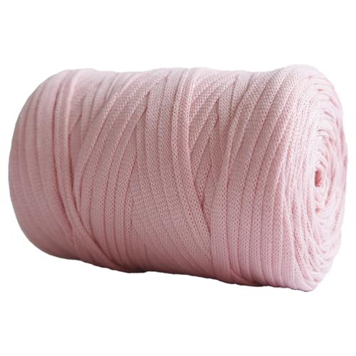 250G/100M Tshirtgarn Zum Häkeln, 7MM Tshirt Garn Ribbon Yarn T-shirt Garn Zum Häkeln, Bändchengarn Zum Häkeln Thick Ribbon Yarn Crochet Yarn for Crochet Bags/Baskets/Carpets (GG) von zhangxiaomin