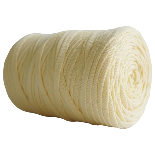 250G/100M Tshirtgarn Zum Häkeln, 7MM Tshirt Garn Ribbon Yarn T-shirt Garn Zum Häkeln, Bändchengarn Zum Häkeln Thick Ribbon Yarn Crochet Yarn for Crochet Bags/Baskets/Carpets (HH) von zhangxiaomin