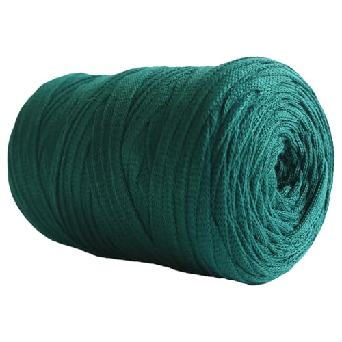 250G/100M Tshirtgarn Zum Häkeln, 7MM Tshirt Garn Ribbon Yarn T-shirt Garn Zum Häkeln, Bändchengarn Zum Häkeln Thick Ribbon Yarn Crochet Yarn for Crochet Bags/Baskets/Carpets (I) von zhangxiaomin