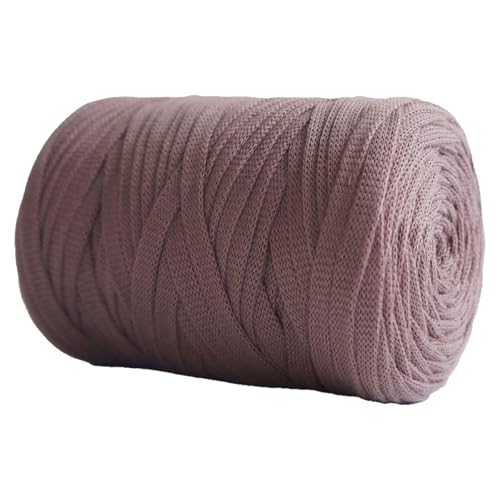 250G/100M Tshirtgarn Zum Häkeln, 7MM Tshirt Garn Ribbon Yarn T-shirt Garn Zum Häkeln, Bändchengarn Zum Häkeln Thick Ribbon Yarn Crochet Yarn for Crochet Bags/Baskets/Carpets (LL) von zhangxiaomin