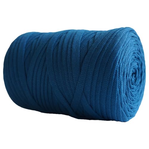 250G/100M Tshirtgarn Zum Häkeln, 7MM Tshirt Garn Ribbon Yarn T-shirt Garn Zum Häkeln, Bändchengarn Zum Häkeln Thick Ribbon Yarn Crochet Yarn for Crochet Bags/Baskets/Carpets (O) von zhangxiaomin