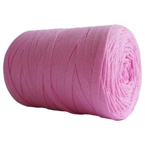 250G/100M Tshirtgarn Zum Häkeln, 7MM Tshirt Garn Ribbon Yarn T-shirt Garn Zum Häkeln, Bändchengarn Zum Häkeln Thick Ribbon Yarn Crochet Yarn for Crochet Bags/Baskets/Carpets (P) von zhangxiaomin