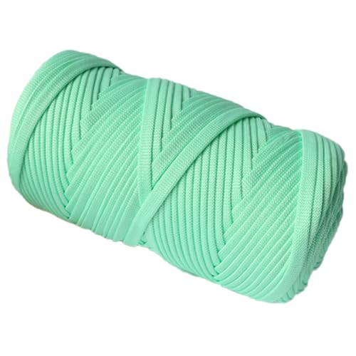 300g/120m T-Shirt Yarn, 7MM Tshirtgarn Zum Häkeln, Textilgarn T Shirt Garn Zum Häkeln for Knitting and Crochet, Bändchengarn Zum Häkeln Crochet Yarn T-Shirt Tape Yarn for Macrame, Weaving (P) von zhangxiaomin