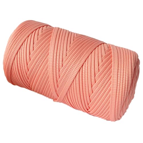 300g/120m T-Shirt Yarn, Textilgarn 7MM T Shirt Garn Zum Häkeln for Knitting and Crochet, Tshirtgarn Zum Häkeln,Bändchengarn Zum Häkeln Crochet Yarn T-Shirt Tape Yarn for Macrame, Weaving (BB) von zhangxiaomin