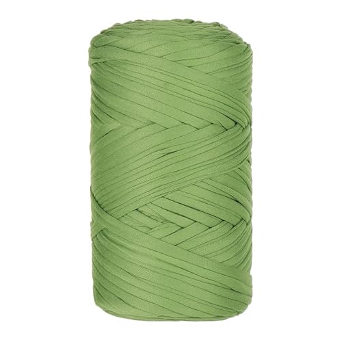 400g T-Shirt Yarn, Textilgarn 3cm，T-Shirt Garn Strickgarn Stoff for Knitting and Crochet, Bändchengarn Zum Häkeln Crochet Yarn，T-Shirt Tape Yarn for Häkeltaschen/Körbe/Teppiche (V) von zhangxiaomin