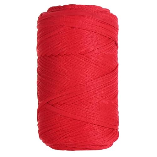 400g T-Shirt Yarn, Textilgarn 3cm，T-Shirt Garn Strickgarn Stoff for Knitting and Crochet, Bändchengarn Zum Häkeln Crochet Yarn，T-Shirt Tape Yarn for Häkeltaschen/Körbe/Teppiche (a) von zhangxiaomin