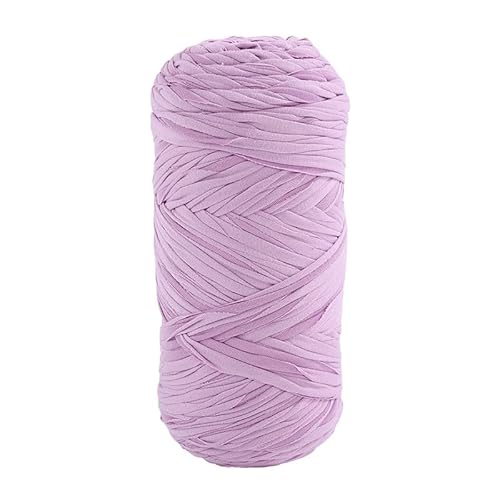 400g T-Shirt Yarn, Textilgarn 3cm，T Shirt Garn Zum Häkeln for Knitting and Crochet, Tshirtgarn Zum Häkeln,Bändchengarn Zum Häkeln Crochet Yarn T-Shirt Tape Yarn for Macrame, Weaving (U) von zhangxiaomin