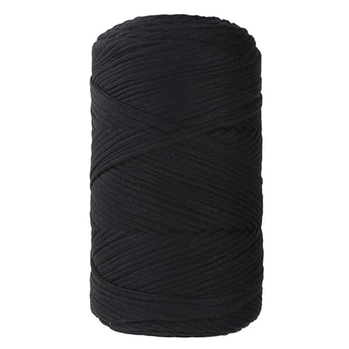 400g T-Shirt Yarn, Textilgarn 3cm T Shirt Garn Zum Häkeln for Knitting and Crochet, Bändchengarn Zum Häkeln Crochet Yarn ，T-Shirt Tape Yarn for Häkeltaschen/Körbe/Teppiche (D) von zhangxiaomin