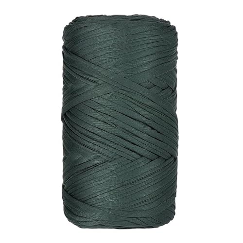 400g T-Shirt Yarn, Textilgarn 3cm T Shirt Garn Zum Häkeln for Knitting and Crochet, Bändchengarn Zum Häkeln Crochet Yarn ，T-Shirt Tape Yarn for Häkeltaschen/Körbe/Teppiche (J) von zhangxiaomin