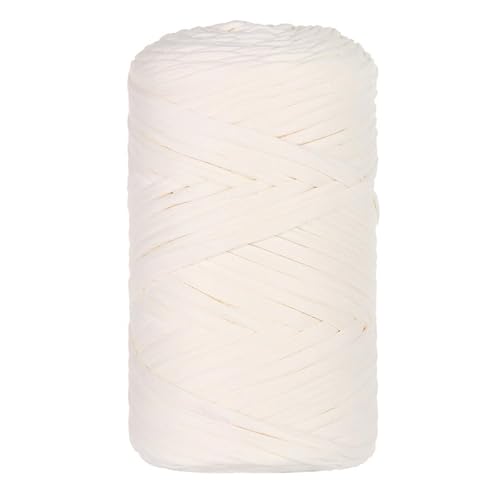 400g T-Shirt Yarn, Textilgarn 3cm T Shirt Garn Zum Häkeln for Knitting and Crochet, Bändchengarn Zum Häkeln Crochet Yarn ，T-Shirt Tape Yarn for Häkeltaschen/Körbe/Teppiche (S) von zhangxiaomin