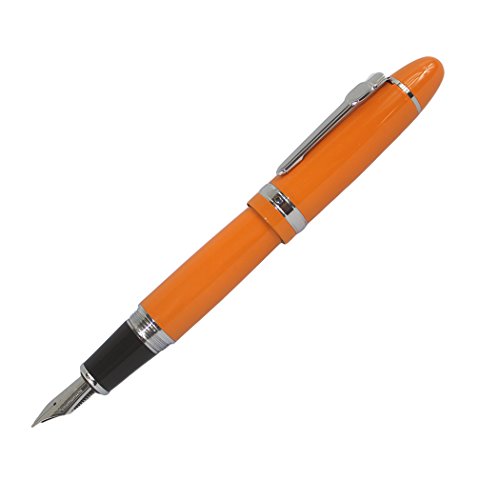 zohot Jinhao Füllfederhalter 159 schwarz lackiert, orange von zoohot