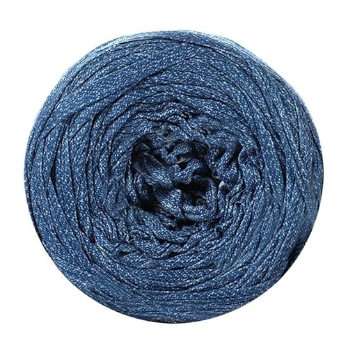 300g T-Shirt Garn, Textilgarn zum Häkeln für Körbe Bändchengarn Polyester Rope Garn zum Häkeln, T Shirt Garn zum Häkeln Häkelkorb (16) von zoufabaola