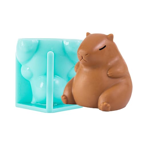 zuousxbs Fondant-Silikonformen in Tierform, Fondant-Schokoladenformen, Back-Silikonformen zum Backen von Mousse, Kuchen, Schokolade von zuousxbs