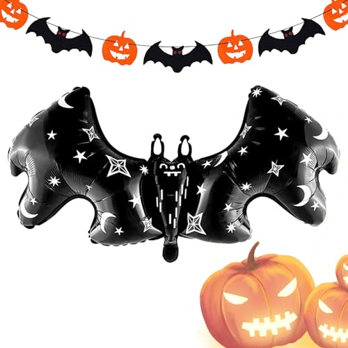 Halloween-Bodenballons, Spukhaus-Dekorationen, gruselige Partyballons, Gothic-Festival-Ballons, Halloween-Desktop-Dekorationen, gruselige Festival-Ballons, Halloween-Ballon-Dekor von zwxqe