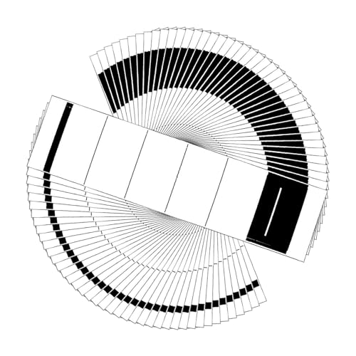 Ordnerrücken-Etiketten, selbstklebende Ordneraufkleber, Set mit 100 beschreibbaren Etiketten, 3,6 x 19,1 cm, Organisationsetiketten für Ordner, Ordner und Bürodokumentenaufbewahrung von zwxqe