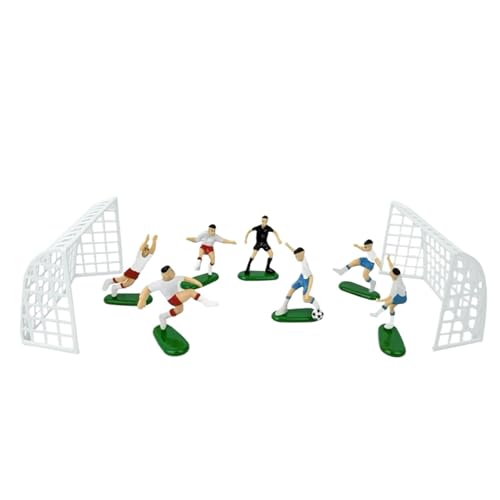 Soccer Cake Goal Post Topper, Football Team Cake Topper, Football Themed Cake Decorations, Cake Topper for Football Fans, Soccer Goal Cake Decorations, Football-Themed Cake Supplies von zwxqe