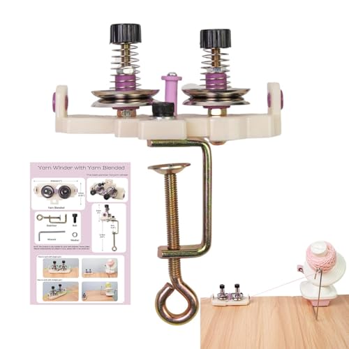 Winder Yarn Guide, Double Ended Winder Yarn Guide, Crocheting Yarn Guide Device, Convenient Yarn Guide, Yarn Winder for Crocheting, Double Ended Yarn Guide, Versatile Yarn Guide von zwxqe