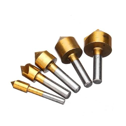 5 stücke 6MM-19MM Metrische Bohrmaschine Senker Boring Bit Einzelne Klinge 82 Grad Anfasen Cutter holz Loch Sah von zyzZSRHZYZ