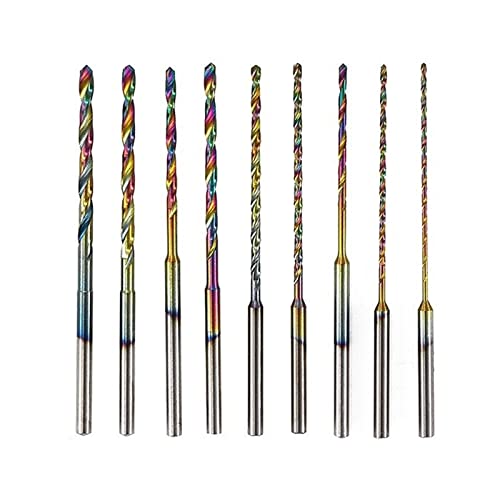 Bohrer 0,8–2,2 mm HSS Spiralbohrer 2,35 mm Schaft gehärteter Bohrer for Holz Metall Lochbohren Holzbearbeitungswerkzeuge(1.2mm 2.35mm shank) von zyzZSRHZYZ